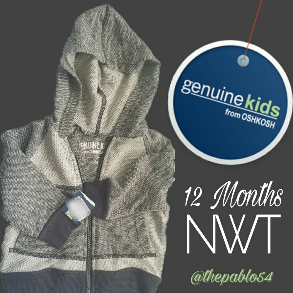 Osh Kosh Genuine Kids Full Zip Hoodie