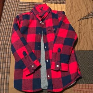 Flannel button down