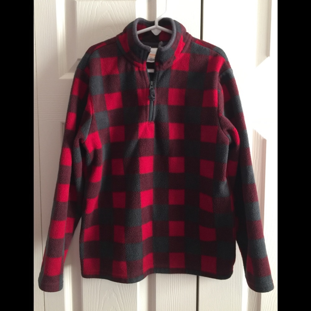 Gymboree plaid fleece