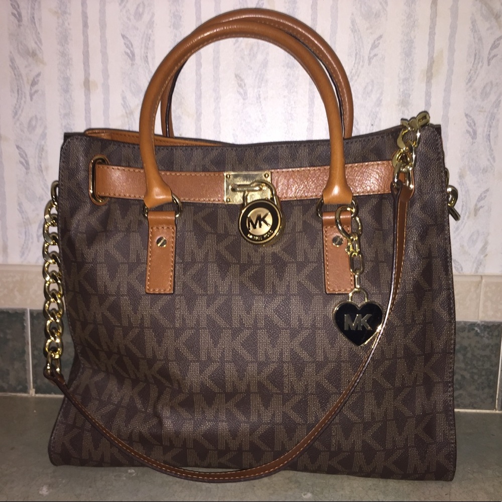 Michael Kors Hamilton Logo Satchel