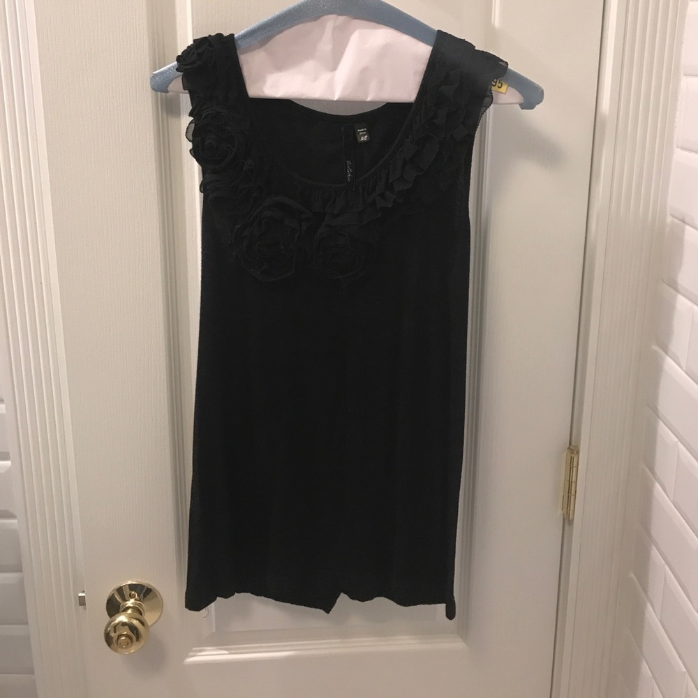 Black dressy tank top