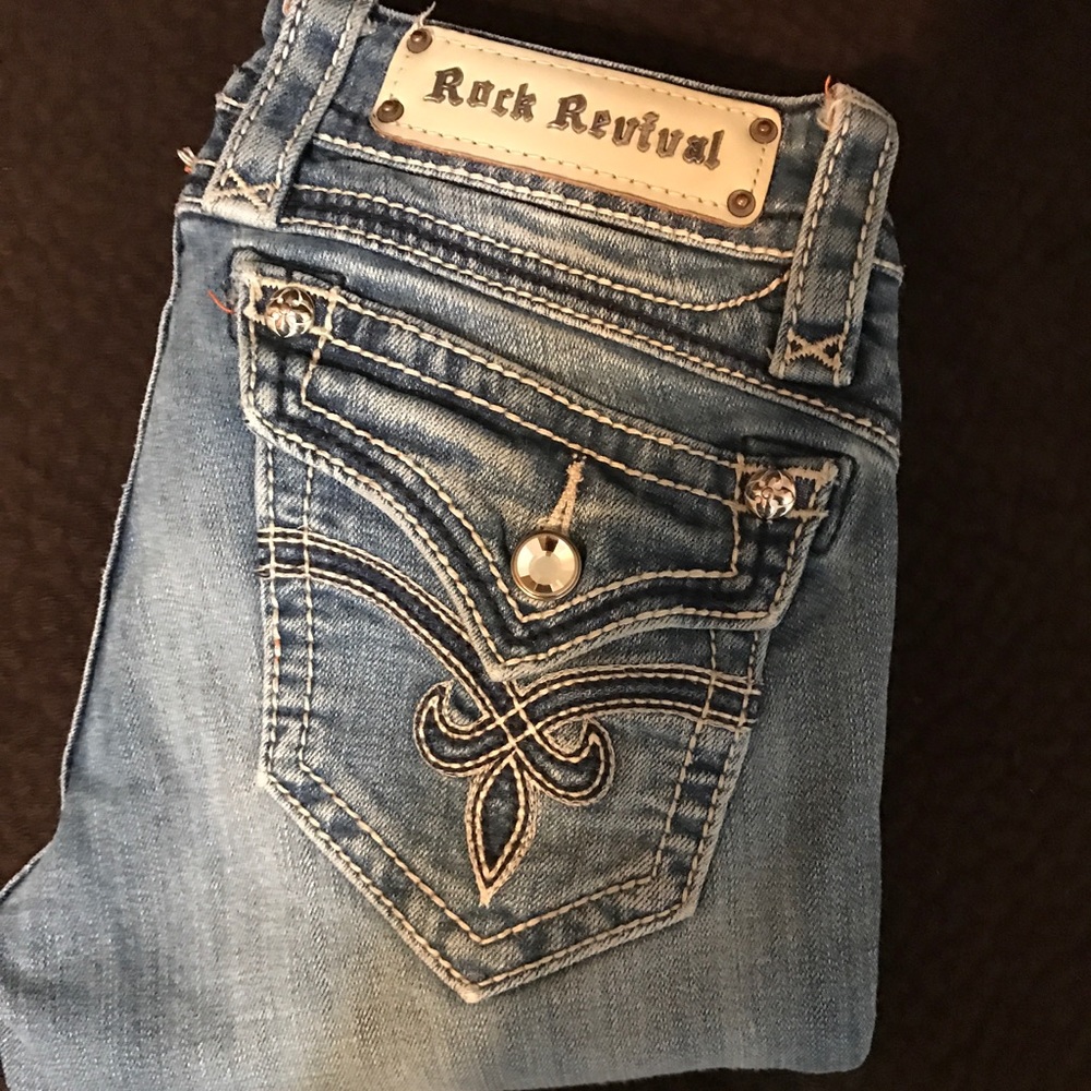 Rock revival jeans