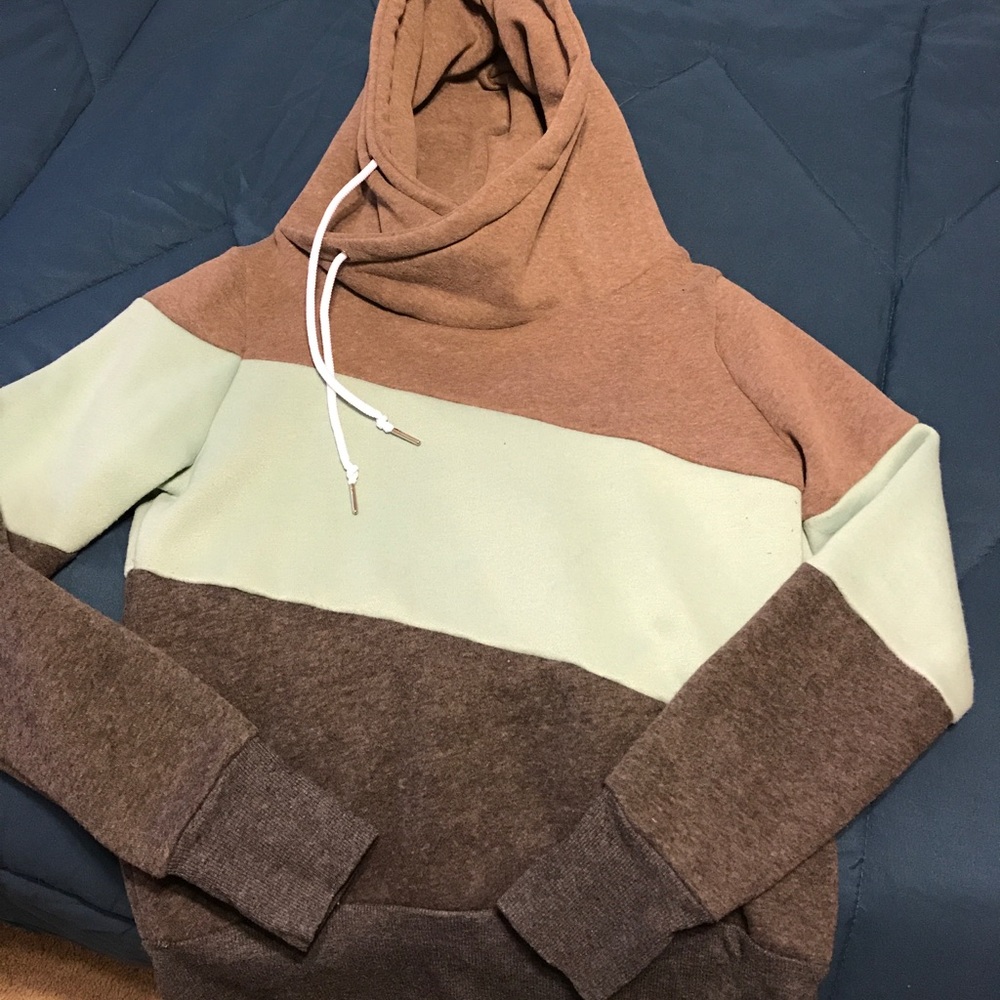 Three colored Hoodie