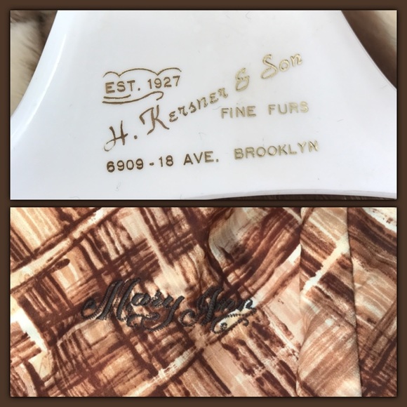 Vintage 1975 Mink & Leather Custom Coat - Picture 7 of 7