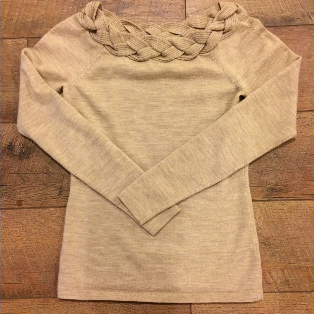Loft Camel Sweater