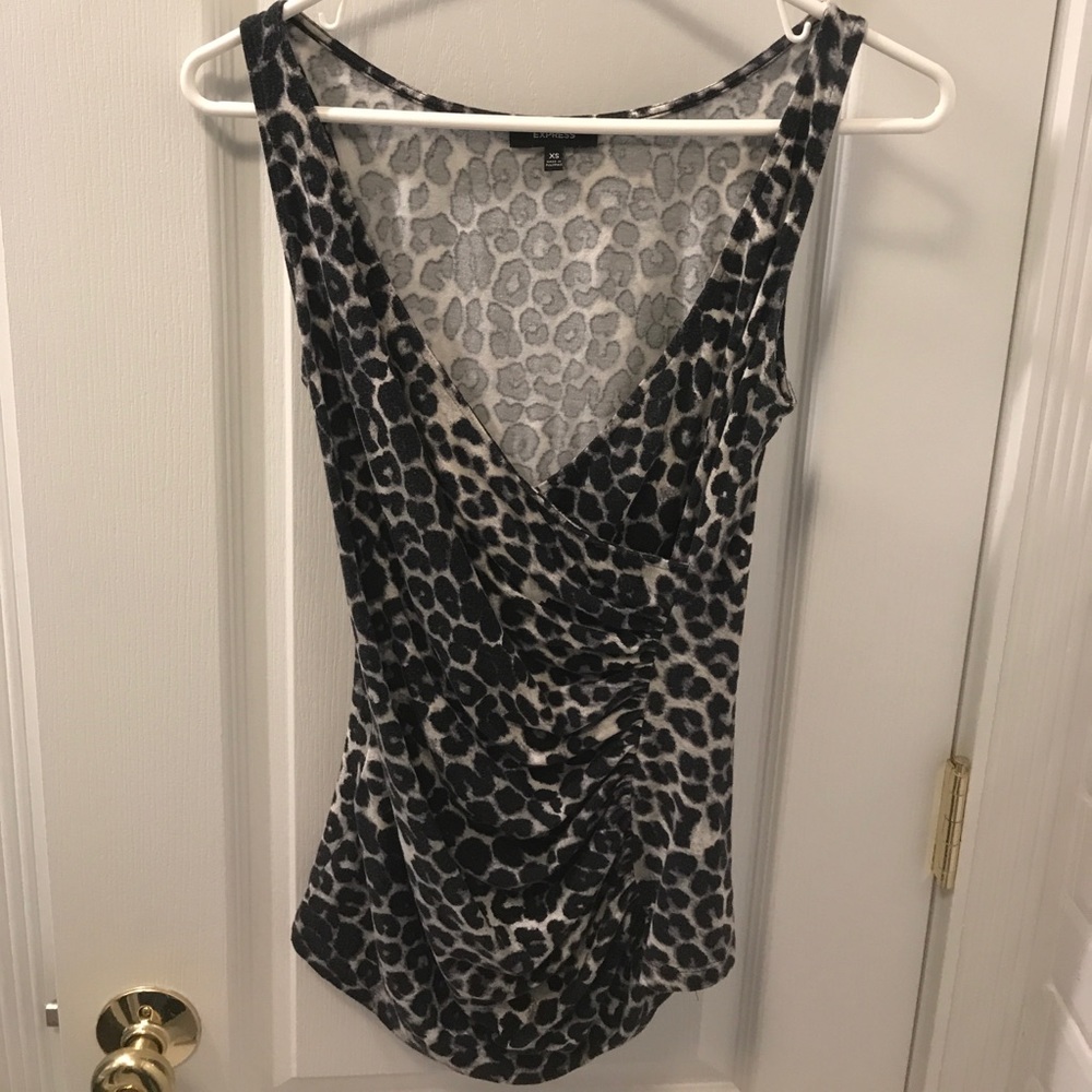 Cheetah tank top