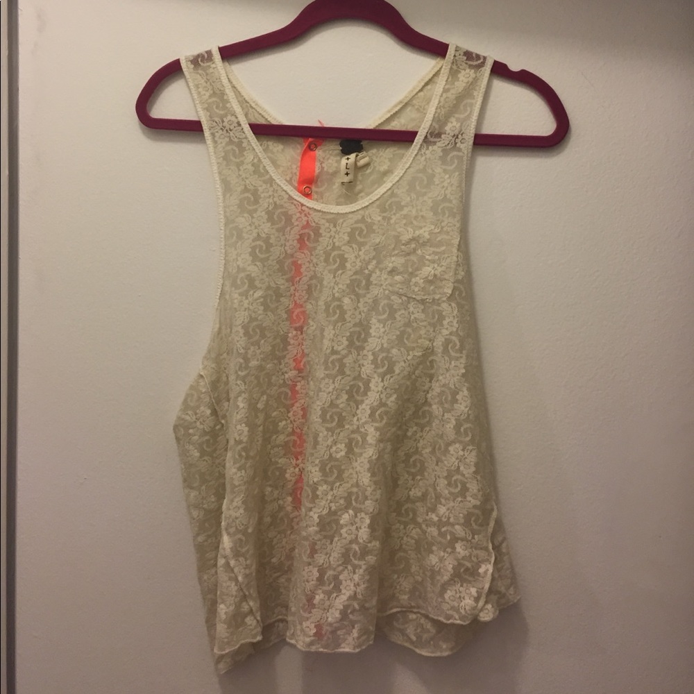 Free People Lace Top