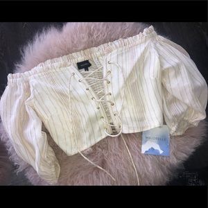 Majorelle Princess crop top from Revolve