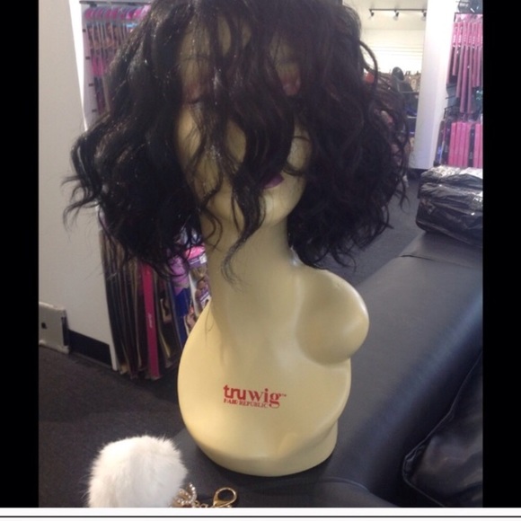 Human hair Bob Wig short curly wig main image 3