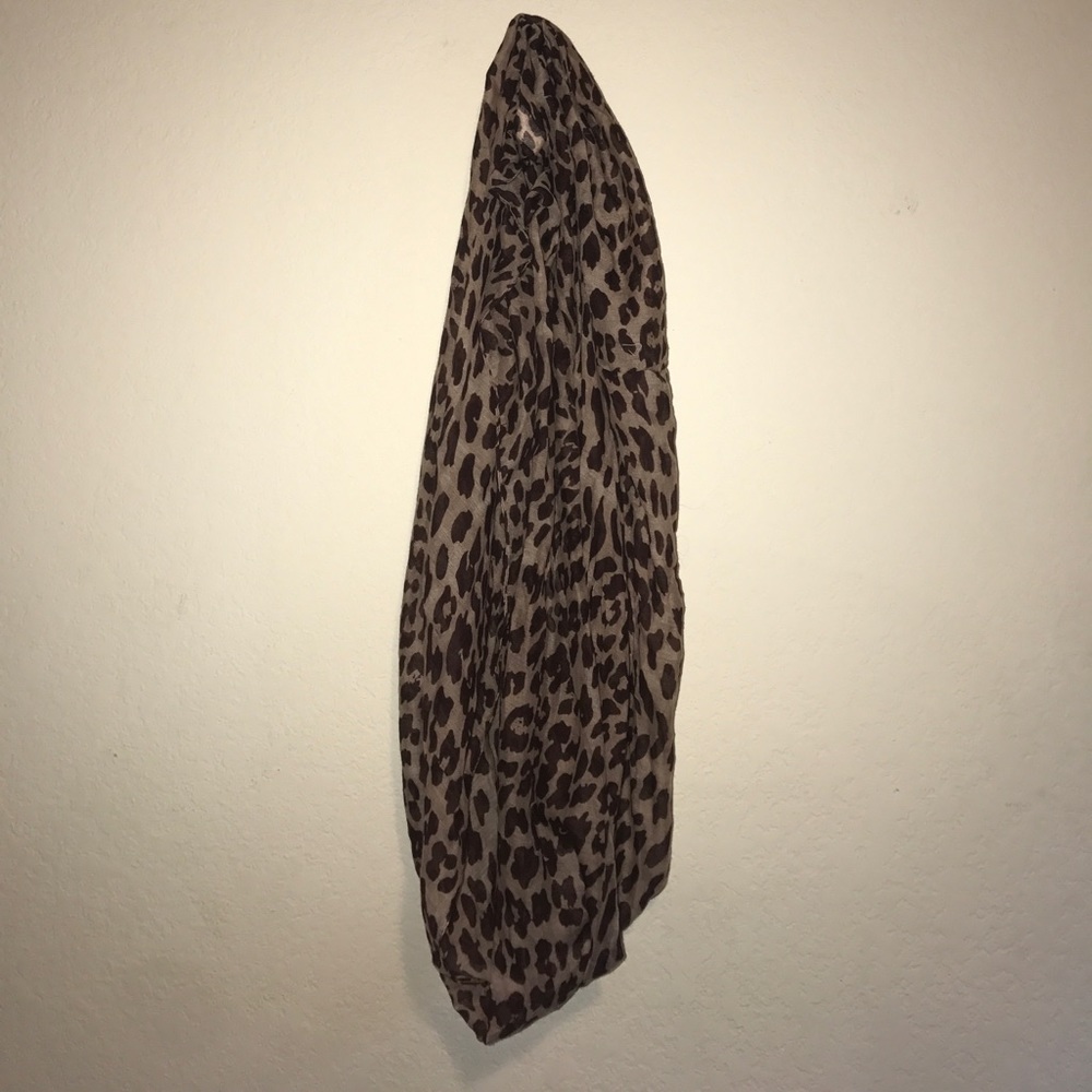 Cheetah print scarf