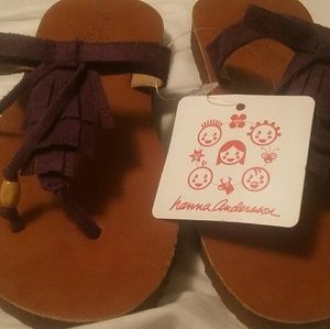 Hanna Andersson kids sandals size 11/12