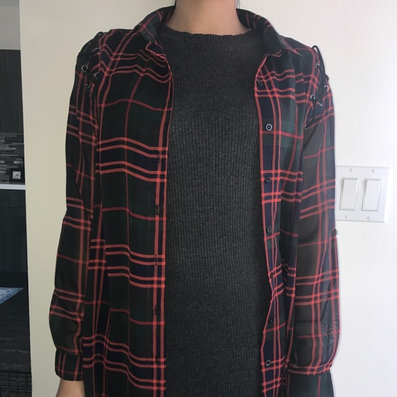 Sheer Millau cover up top from LF STORES - Picture 2 of 8