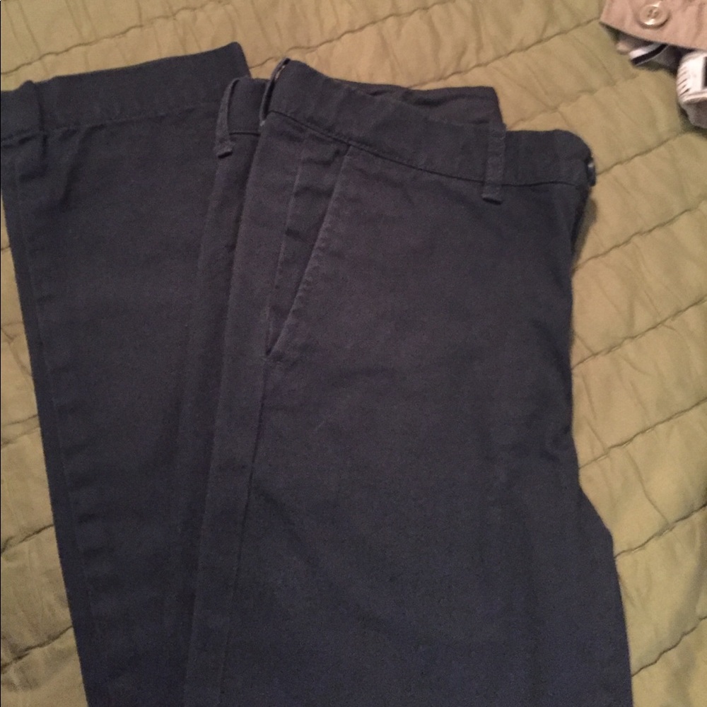 Crewcuts boys navy khakis