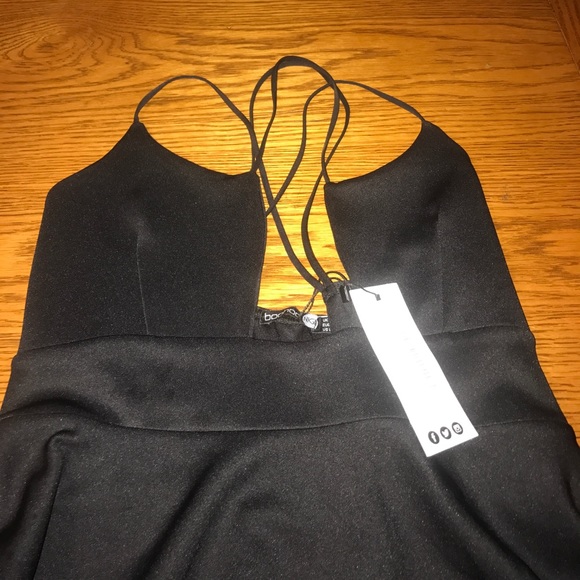 Black skater dress - Picture 2 of 4