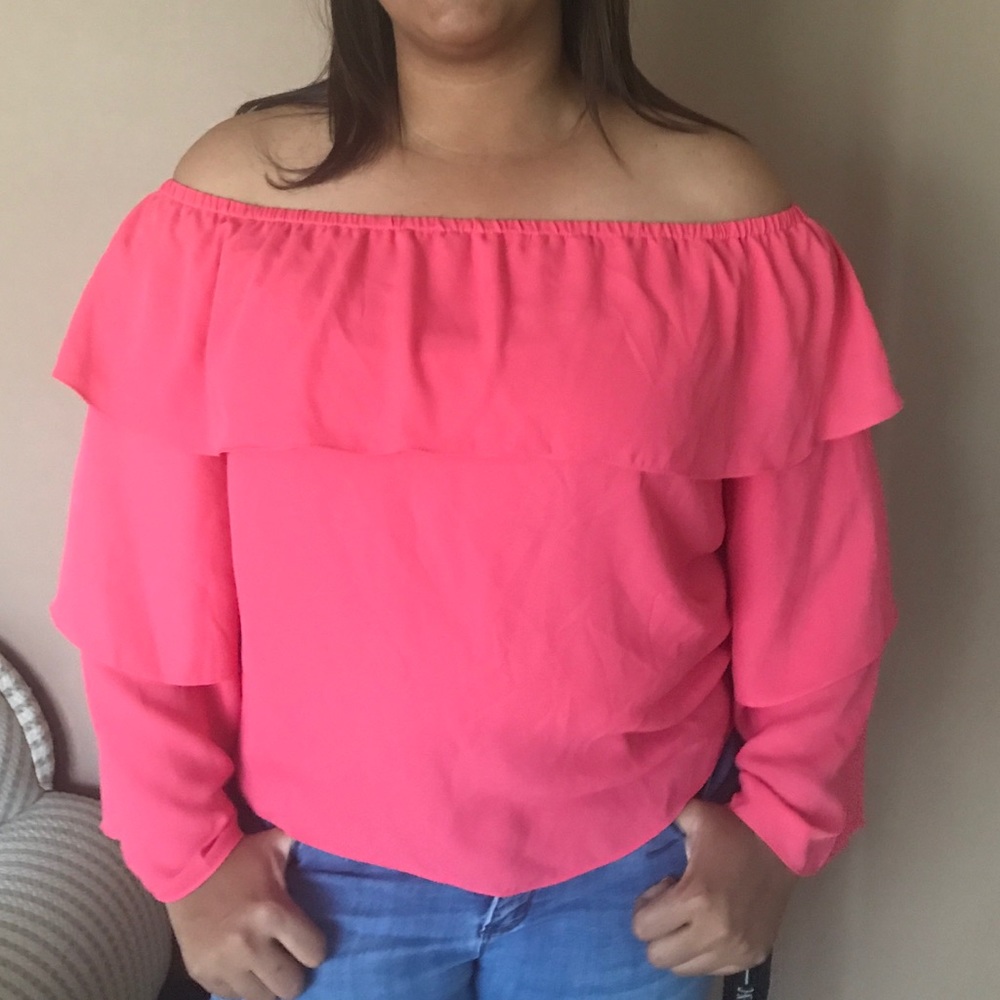 Off the shoulder blouse