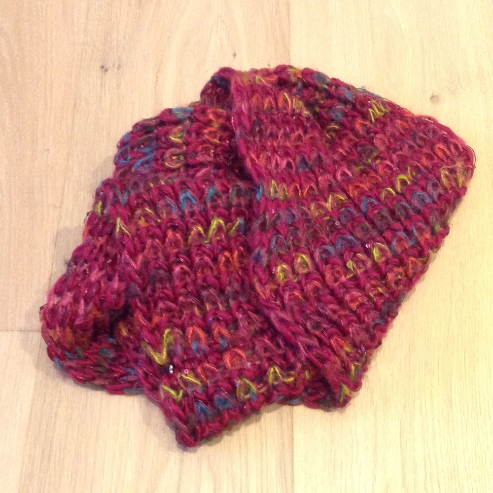 Multi-Color Infinity Scarf. - Picture 1 of 3