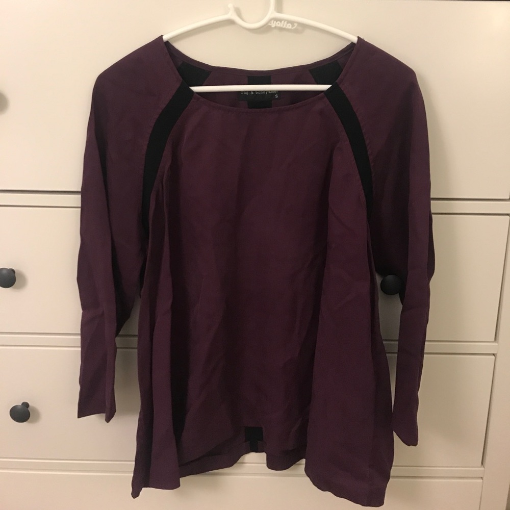 Rag & Bone Striped Blouse