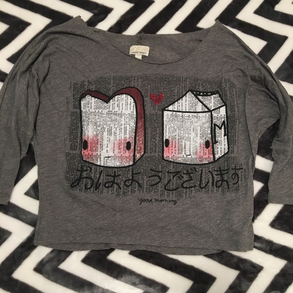 F21 Crop shirt