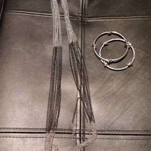 Necklace & Bangles Set