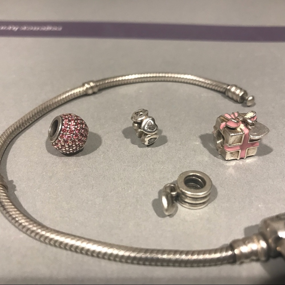 Pandora Bracelet with charms