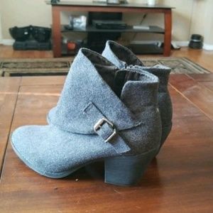 Grey booties