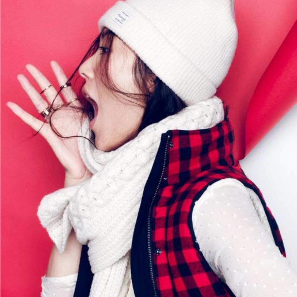 Madewell Fireside Vest XS Buffalo Plaid