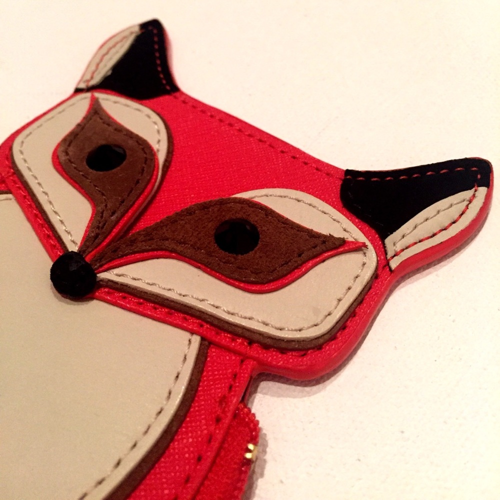 SOLD NWTs Kate Spade Fox Coin Purse - Picture 2 of 7