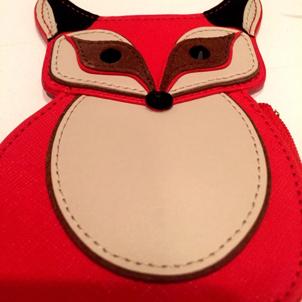 SOLD NWTs Kate Spade Fox Coin Purse - Picture 3 of 7