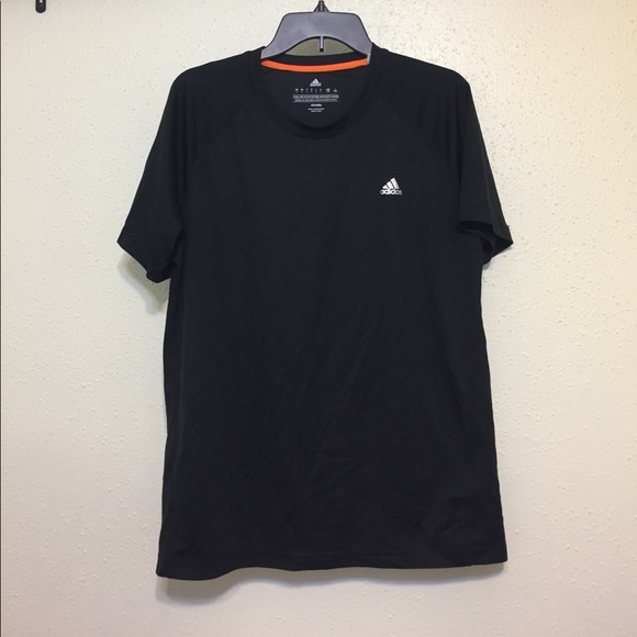 Adidas Climalite Black ShortSleeve Breathable Tee - Picture 2 of 7
