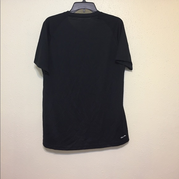 Adidas Climalite Black ShortSleeve Breathable Tee - Picture 4 of 7