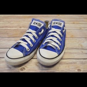 Bright Blue Converse