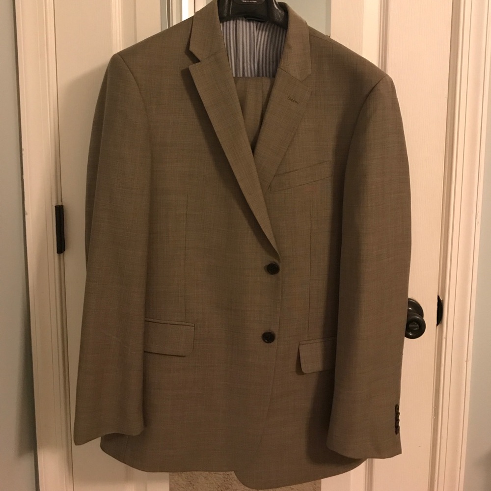 Light Brown Tommy Hilfiger Suite