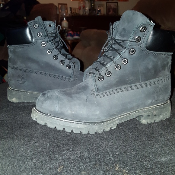 Mens black timberlands main image 5