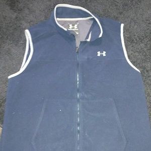Mens Under Armour navy vest