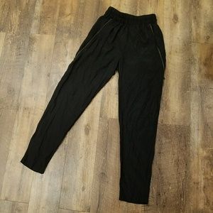 Silk Zip Jogger Pants