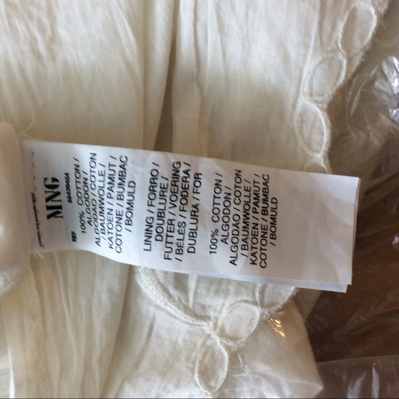 Mango Authentic Spain embroidery cotton dress - Picture 7 of 8