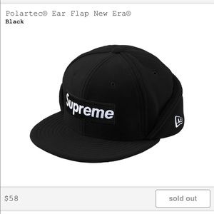 Supreme Ear Flap New Era Hat