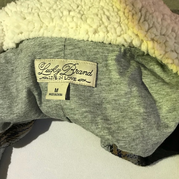 Lucky Brand Flannel vest - Picture 3 of 8