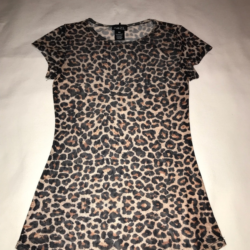 Rue21 Leopard blouse