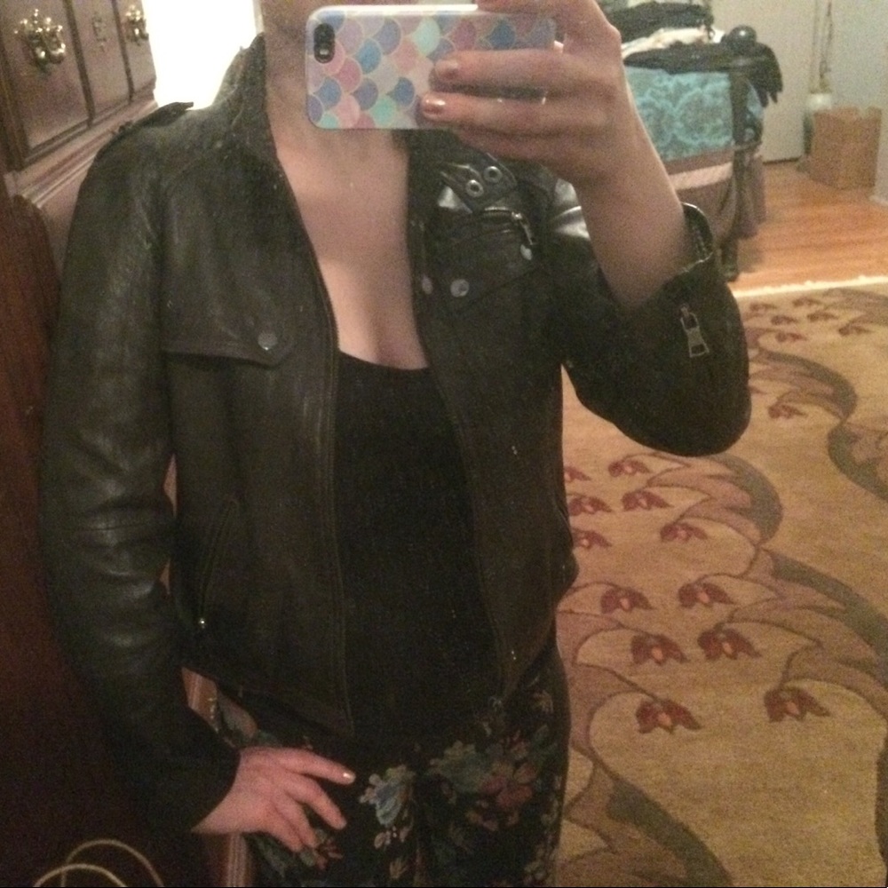 Banana Republic SP leather jacket!!