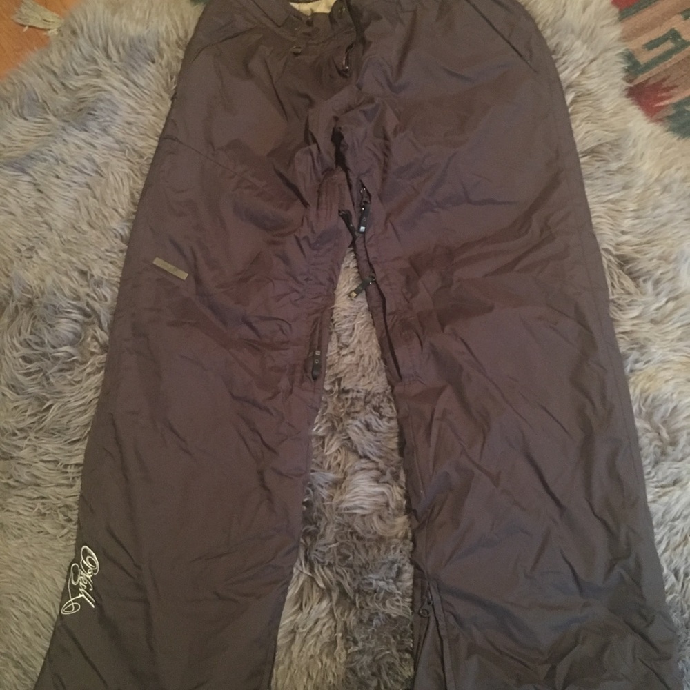 Oneil Brown Snowboard Pants Women's