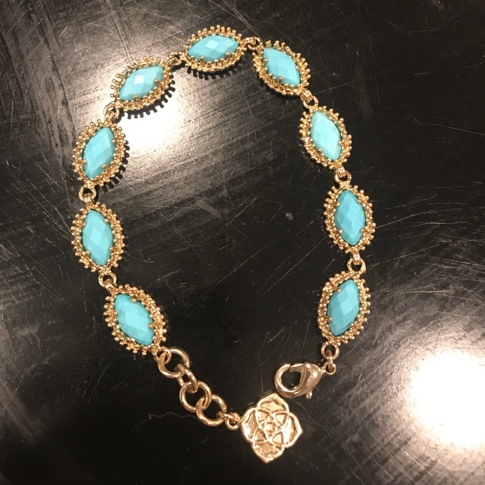Kendra Scott “Jana” Bracelet in Turquoise