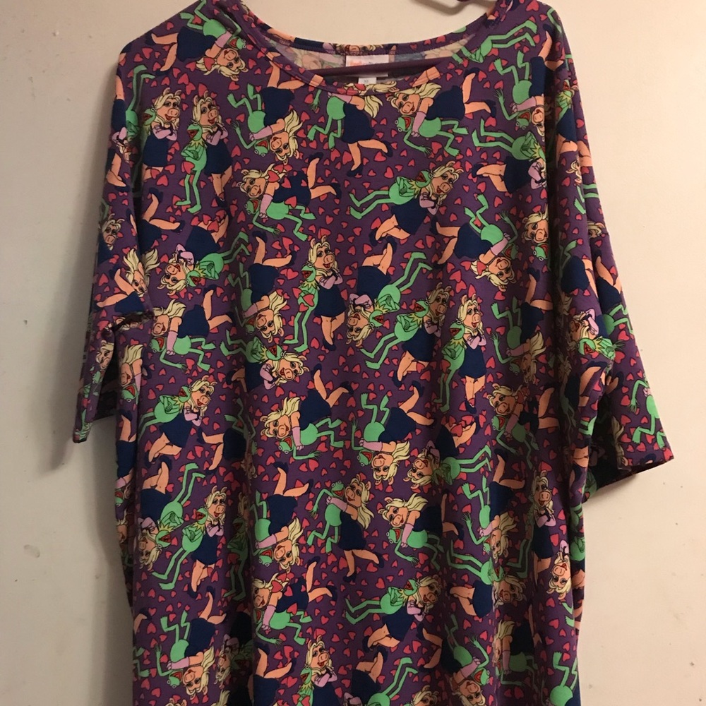 Lularoe Miss Piggy Irma XL