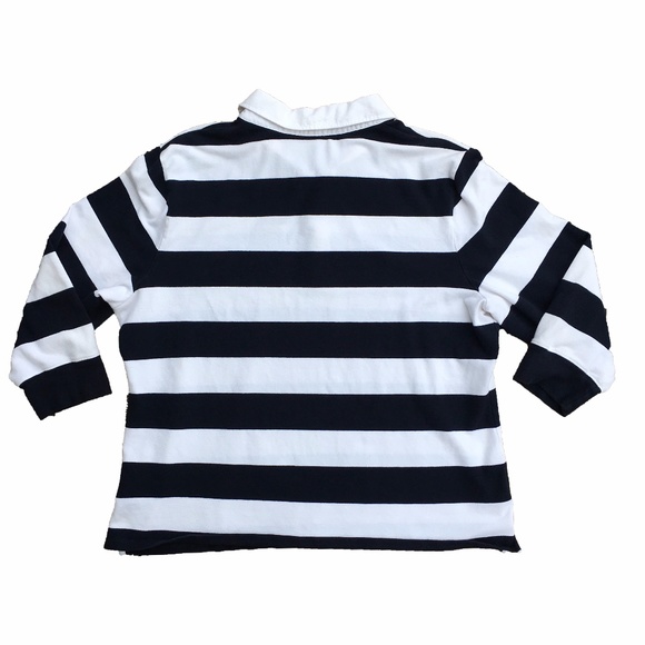 Tommy Hilfiger Striped Long Sleeve Polo Youth XXL - Picture 4 of 4
