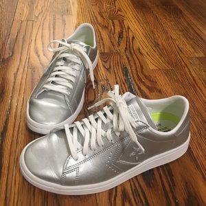 Converse chuck Taylor pro metallic leather sneaker