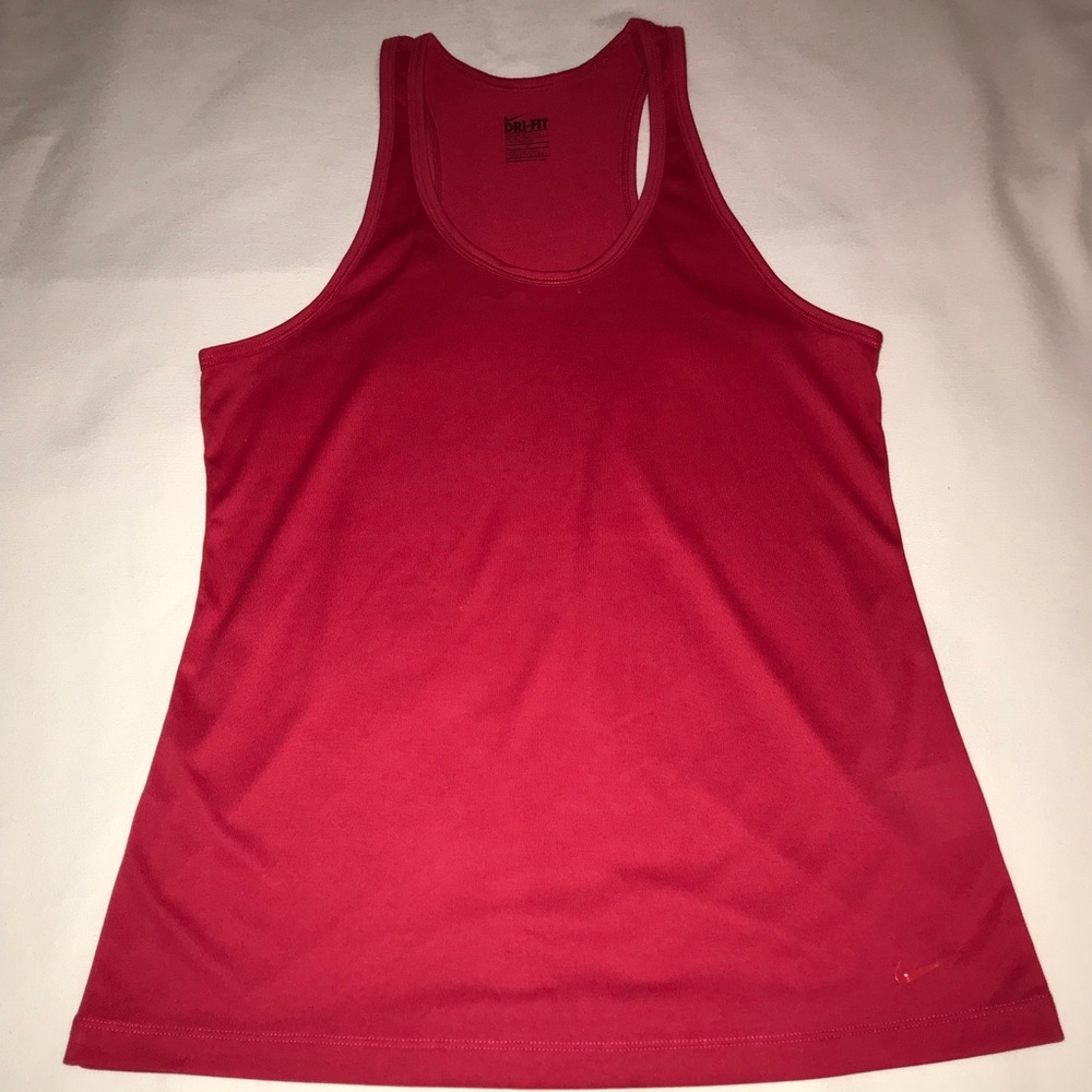 Nike Dri-Fit pink workout blouse