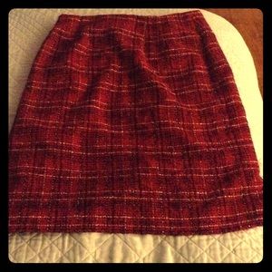 Villager knee length skirt