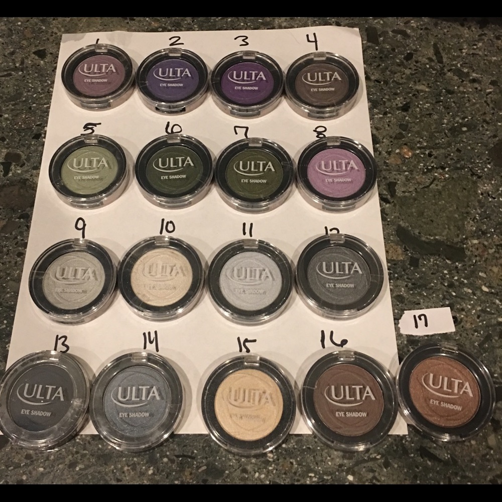 Brand New Ulta Single Eyeshadows Sealed