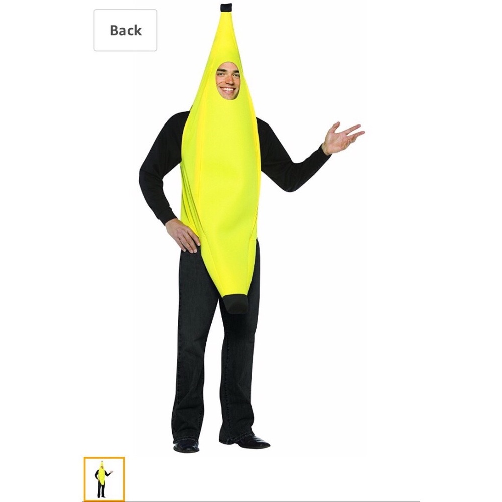 Unisex banana costume