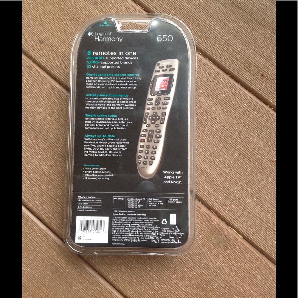 Logitech 650 universal remote - Picture 2 of 2